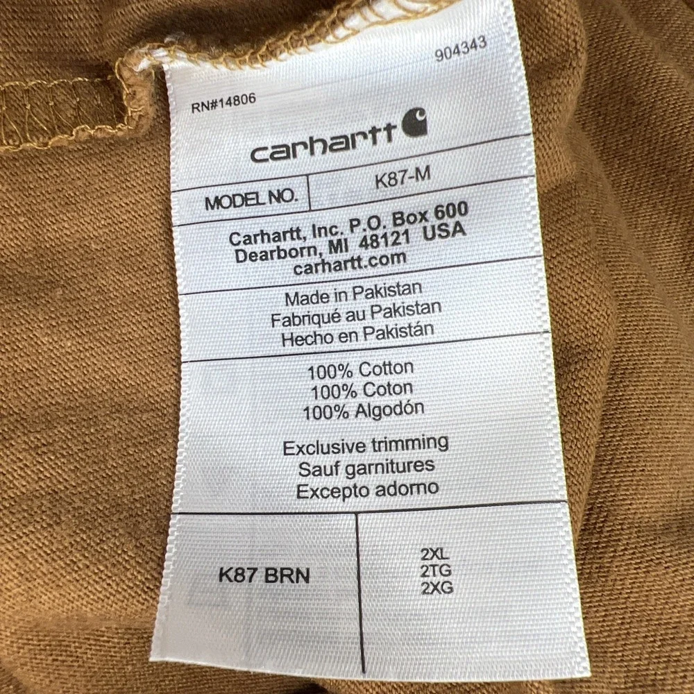 Carhartt k87 loose